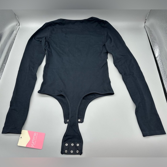 Yummie long sleeve shaping thong bodysuit - outlast® seamless - Picture 4 of 8